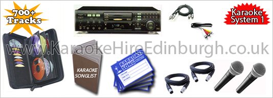 Karaoke Hire Edinburgh karaoke system 1