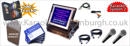 Karaoke Hire Edinburgh karaoke system 2